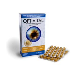 Optivital øyevitamin – eske og blisterbrett